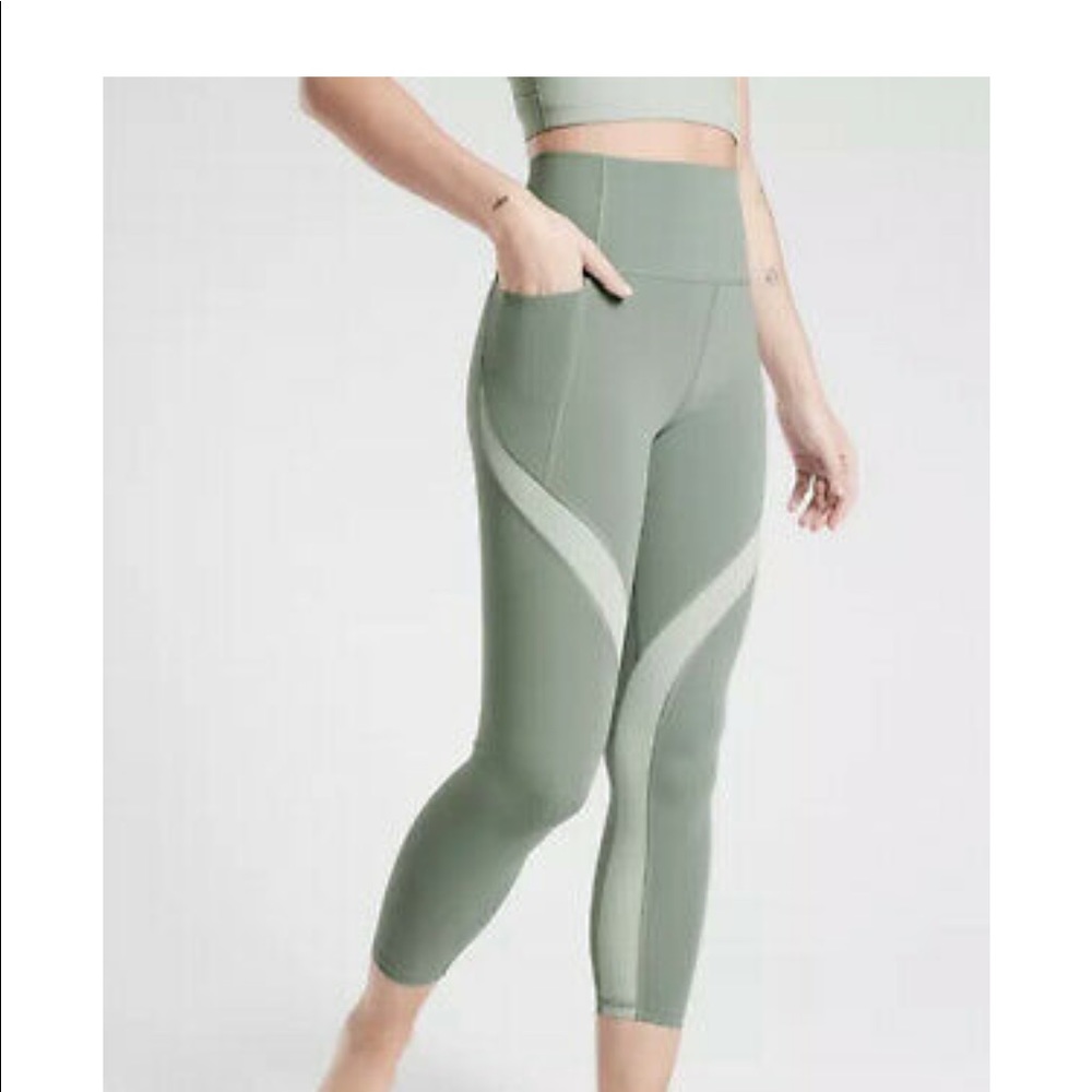 Athleta Radiant Colorblock SET / Bra and Tight Set - Picture 2 of 16